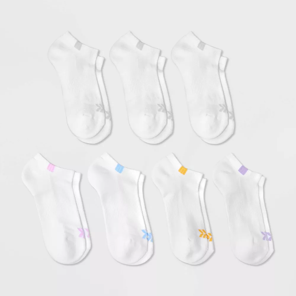 Женские носки бонусной упаковки 6+1, не требующие показа - All In Motion
Женские носки бонусной упаковки 6+1, не требующие показа - All In Motion