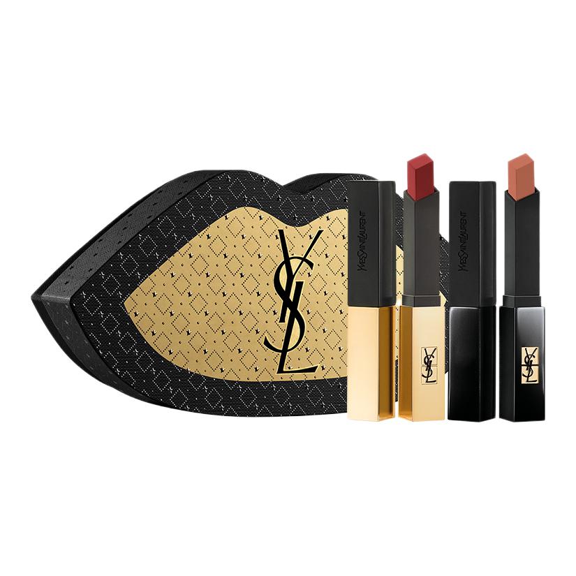 Легкий в нанесении набор косметики без эффекта макияжа SAINT LAURENT, Small золотой Bar #1966+Small черный Stripes #314
Легкий в нанесении набор косметики без эффекта макияжа SAINT LAURENT, Small золотой Bar #1966+Small черный Stripes #314