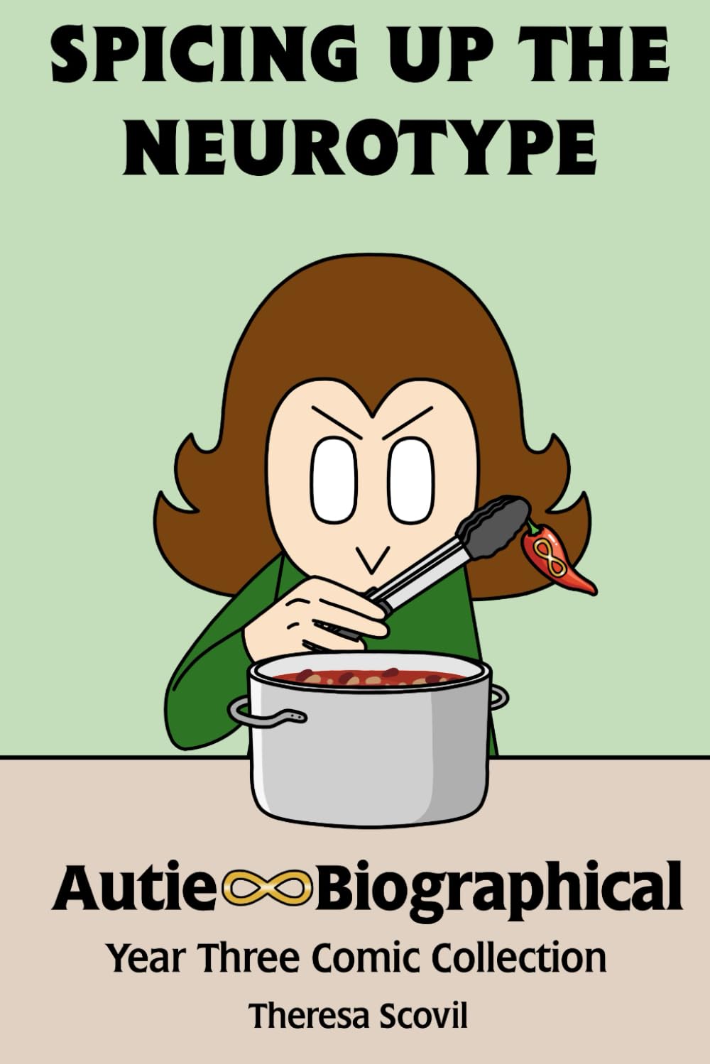 Spicing Up The Neurotype: Autie-Biographical Year Three Comic Collection (Autie-Biographical Comics) (Independently published)
Spicing Up The Neurotype: Autie-Biographical Year Three Comic Collection (Autie-Biographical Comics) (Independently published)
