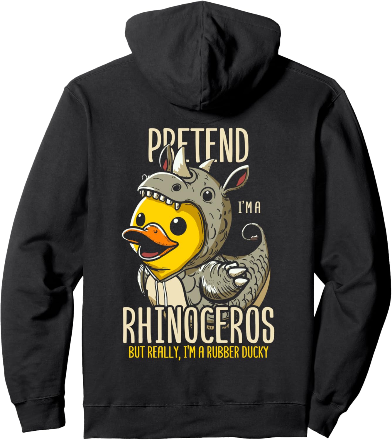 Худи с изображением резиновой уточки-носорога Rhinoceros Exotic Rubber Duck Rhino Rubber Ducky, черный
Худи с изображением резиновой уточки-носорога Rhinoceros Exotic Rubber Duck Rhino Rubber Ducky, черный