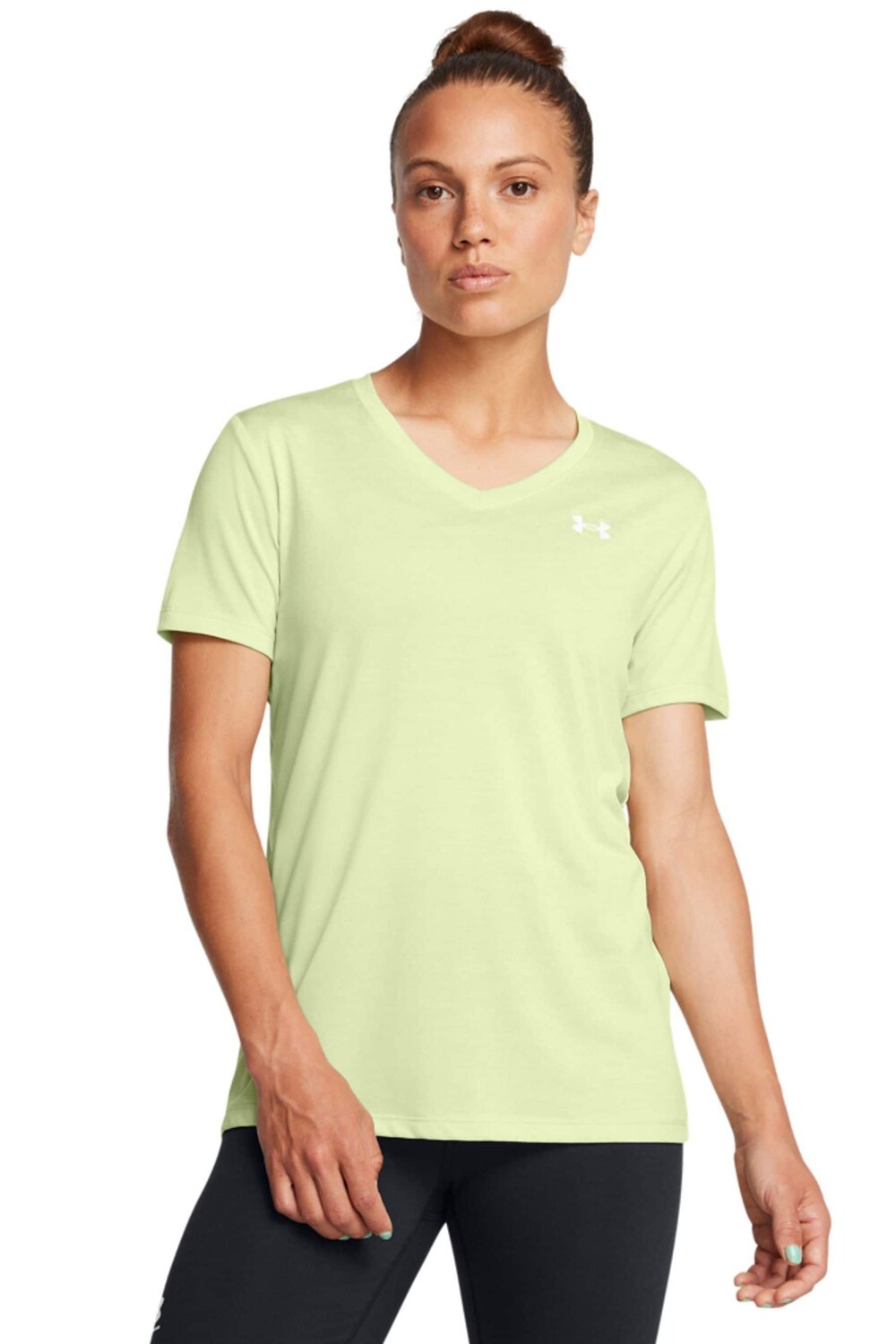 Футболка с v образным вырезом Tech Under Armour, зеленый
Футболка с v образным вырезом Tech Under Armour, зеленый