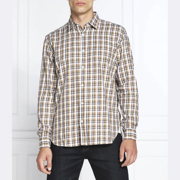 Рубашка стандартного кроя liam_53f Boss, бежевый
Рубашка стандартного кроя liam_53f Boss, бежевый