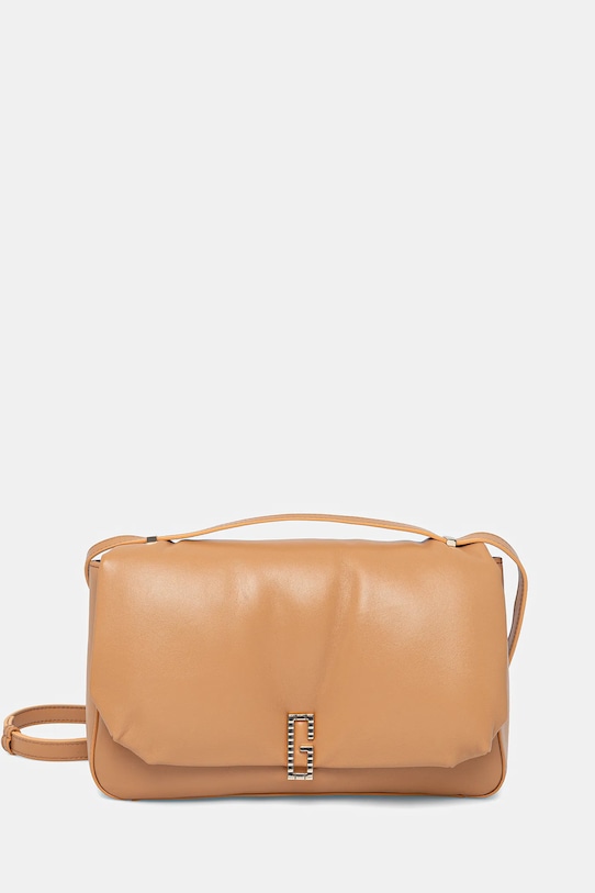 Кожаная сумка Alizee Guess, коричневый
Кожаная сумка Alizee Guess, коричневый