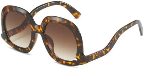 Крупные солнцезащитные очки в большой оправе для женщин, модные винтажные солнцезащитные очки, трендовые очки в стиле панк, очки с защитой от УФ-излучения UV400 MTZJH, Leopard Tea
Крупные солнцезащитные очки в большой оправе для женщин, модные винтажные солнцезащитные очки, трендовые очки в стиле панк, очки с защитой от УФ-излучения UV400 MTZJH, Leopard Tea