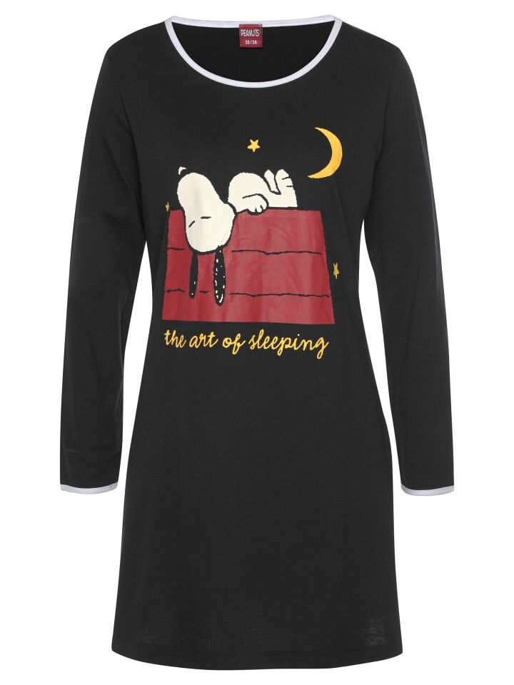 Ночная рубашка Peanuts, черный
Ночная рубашка Peanuts, черный