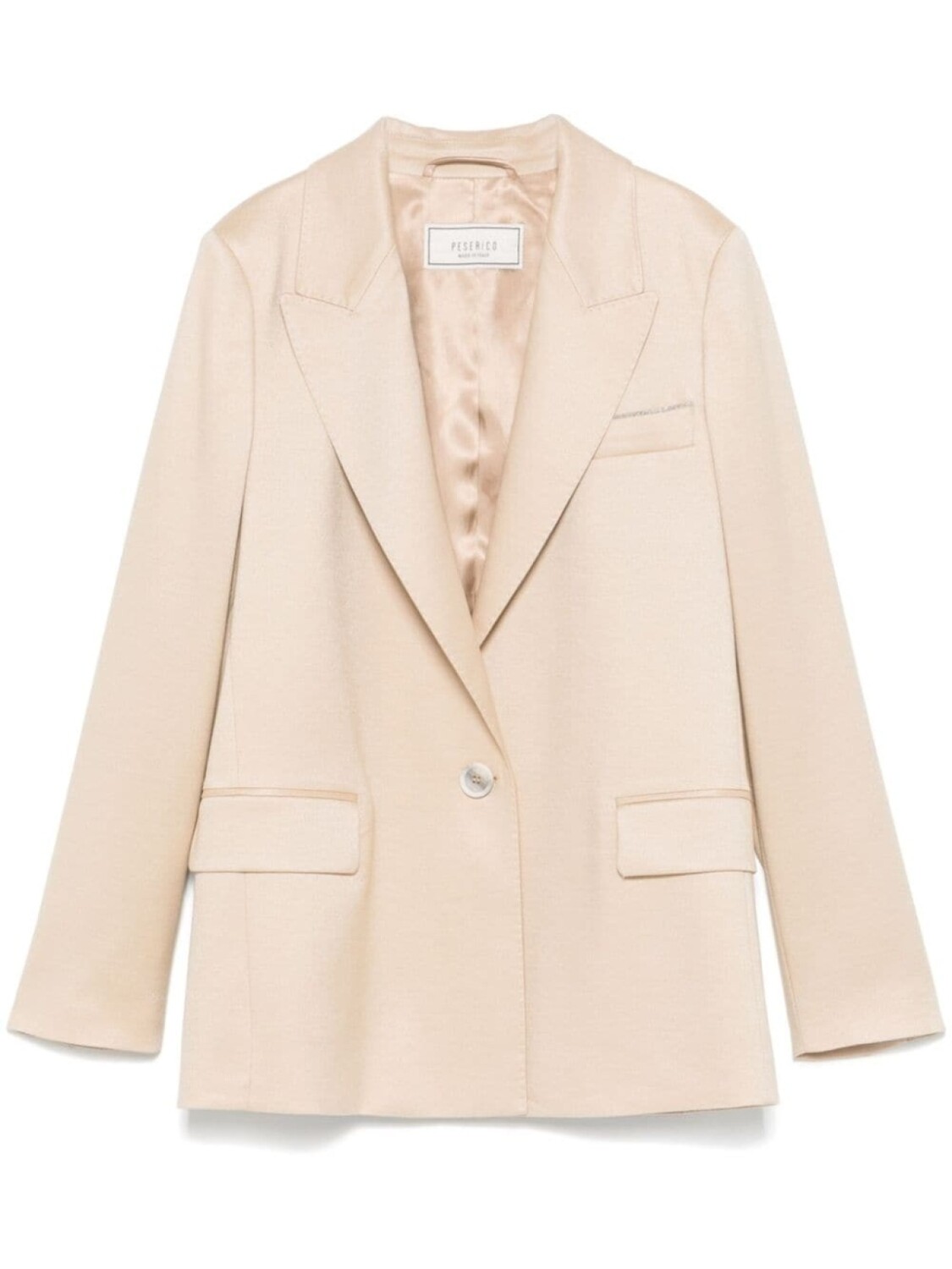 Peserico однобортный пиджак, серый
Peserico однобортный пиджак, серый