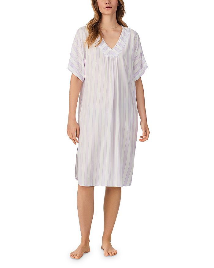 Полосатый кафтан-ночнушка Eileen West, белый
Полосатый кафтан-ночнушка Eileen West, белый