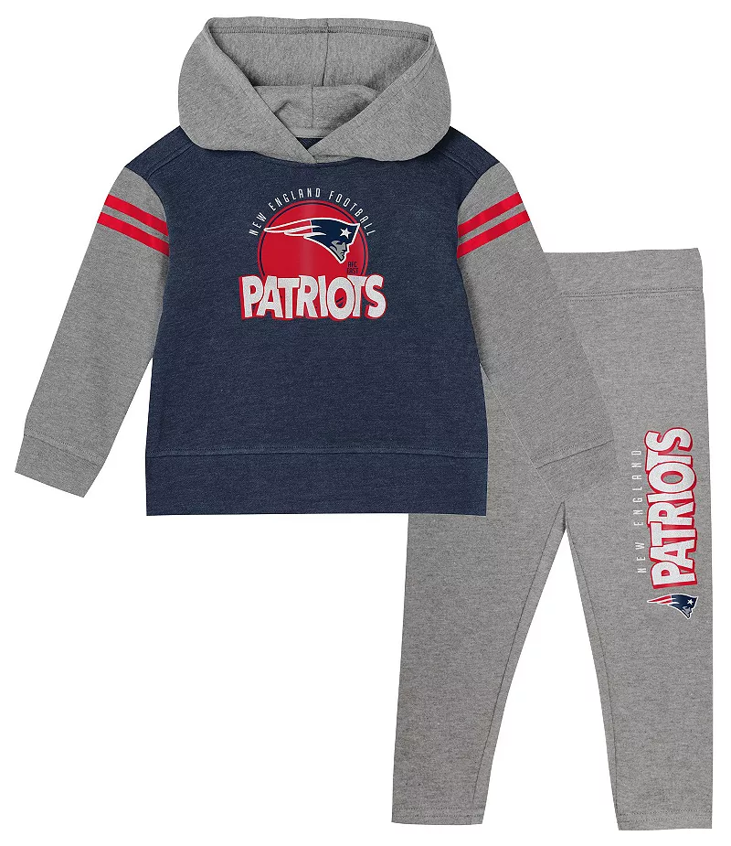 Комплект одежды команды НФЛ для девочек New England Patriots Clubhouse Team, комплект из худи и штанов цвета команды NFL Team Apparel
Комплект одежды команды НФЛ для девочек New England Patriots Clubhouse Team, комплект из худи и штанов цвета команды NFL Team Apparel