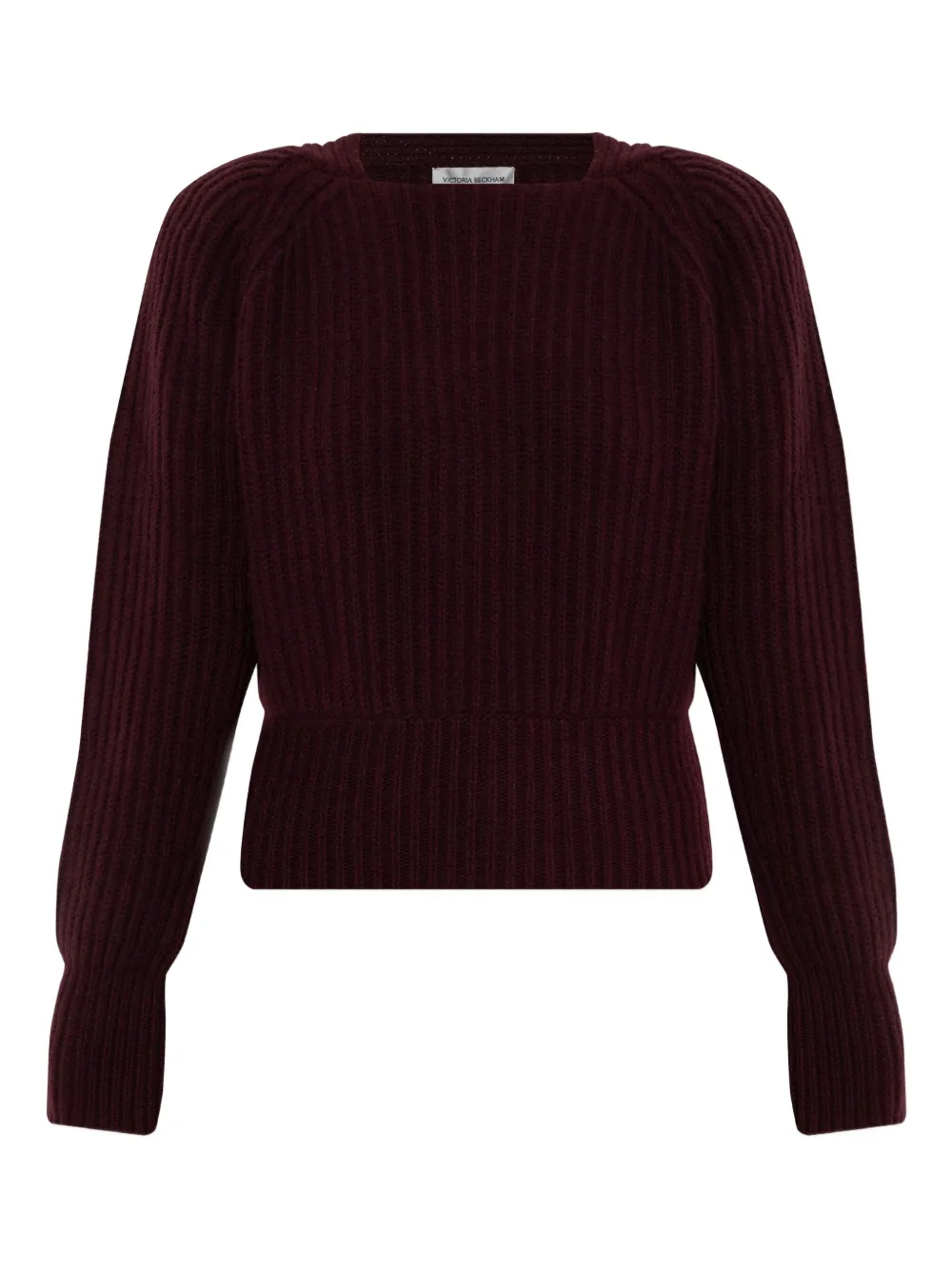 Свитер с объемными плечами из ребристой ткани VICTORIA BECKHAM, красный
Свитер с объемными плечами из ребристой ткани VICTORIA BECKHAM, красный