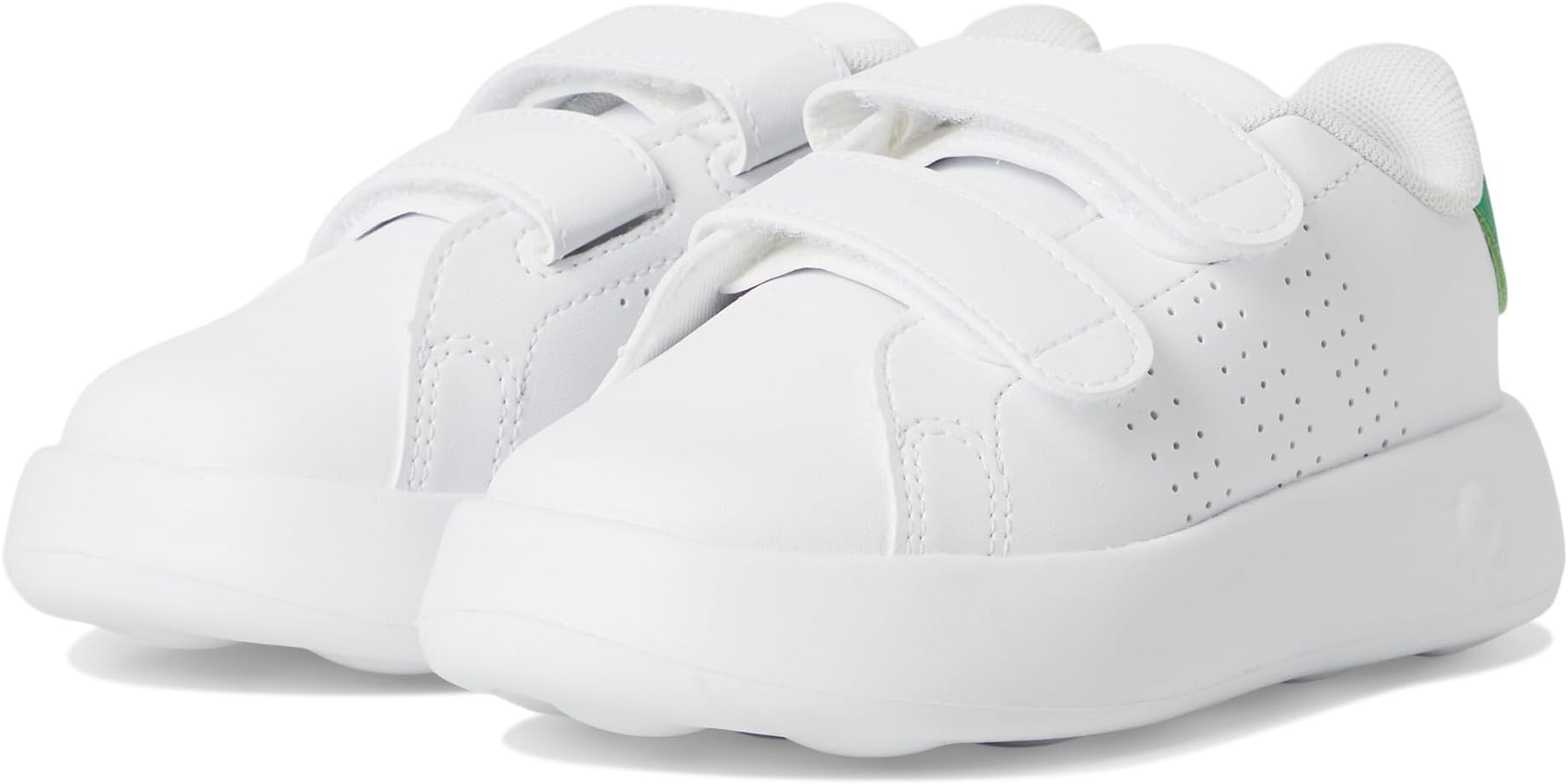 Кроссовки Adidas Kids Advantage, White/White/Green
Кроссовки Adidas Kids Advantage, White/White/Green