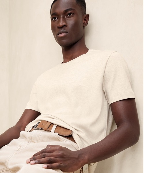 Футболка из натурального хлопка, крой Luxury-Touch BANANA REPUBLIC
Футболка из натурального хлопка, крой Luxury-Touch BANANA REPUBLIC