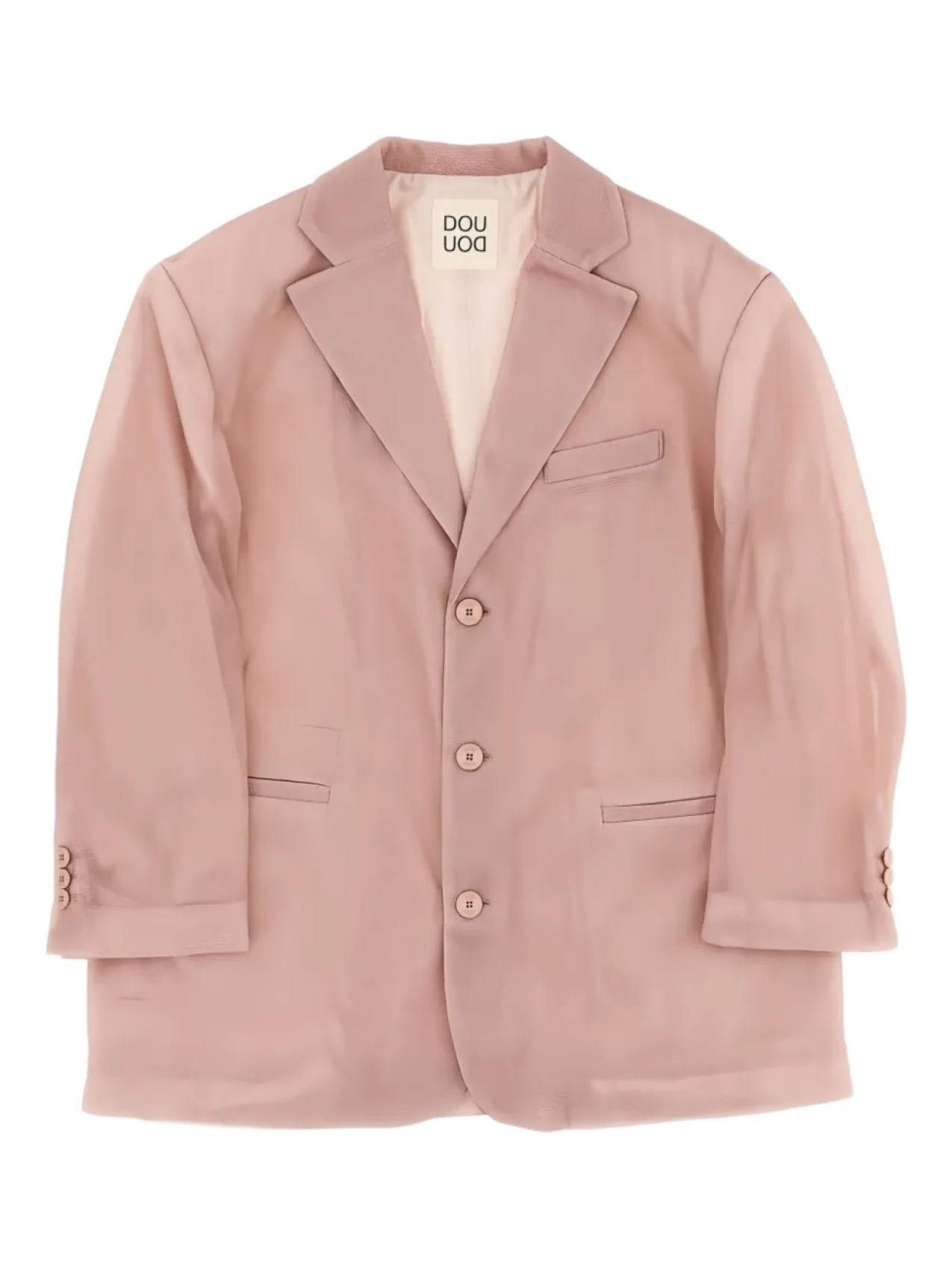 Фактурный блейзер Doudou et Compagnie, розовый
Фактурный блейзер Doudou et Compagnie, розовый