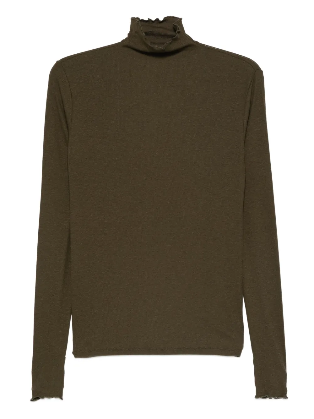 Топ с высоким воротом и оборками Filippa K, зеленый
Топ с высоким воротом и оборками Filippa K, зеленый