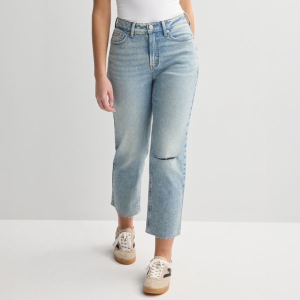 Джинсы прямые укороченные завышенные для девушек с зауженным силуэтом So, цвет medium tint
Джинсы прямые укороченные завышенные для девушек с зауженным силуэтом So, цвет medium tint