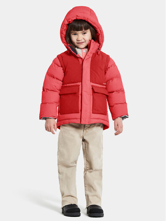 Пуховик стандартного кроя Didriksons, розовый
Пуховик стандартного кроя Didriksons, розовый