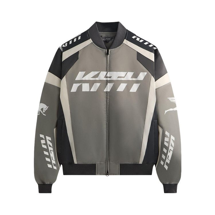 Куртка Kith Racing Nylon Bomber Jacket, Steel
Куртка Kith Racing Nylon Bomber Jacket, Steel