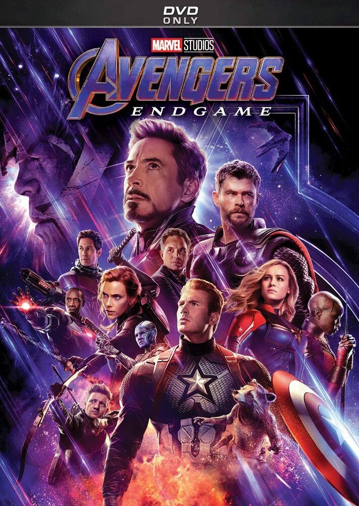 Диск DVD Avengers: Endgame
Диск DVD Avengers: Endgame