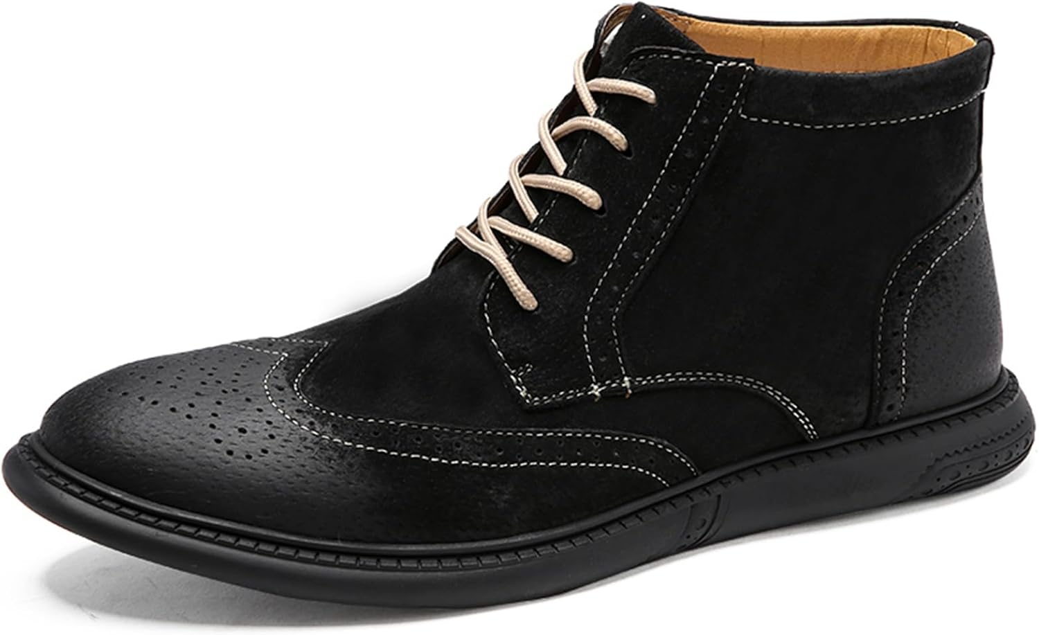 Мужские ручной работы дерби из замши с перфорацией, высокие кроссовки на шнуровке, ботинки-чанка с крыльями, повседневные легкие мягкие нескользящие туфли для вождения, прогулок, официальные, для ежедневной работы в офисе и бизнеса Tixewsjh, чер...
Мужские ручной работы дерби из замши с перфорацией, высокие кроссовки на шнуровке, ботинки-чанка с крыльями, повседневные легкие мягкие нескользящие туфли для вождения, прогулок, официальные, для ежедневной работы в офисе и бизнеса Tixewsjh, чер...