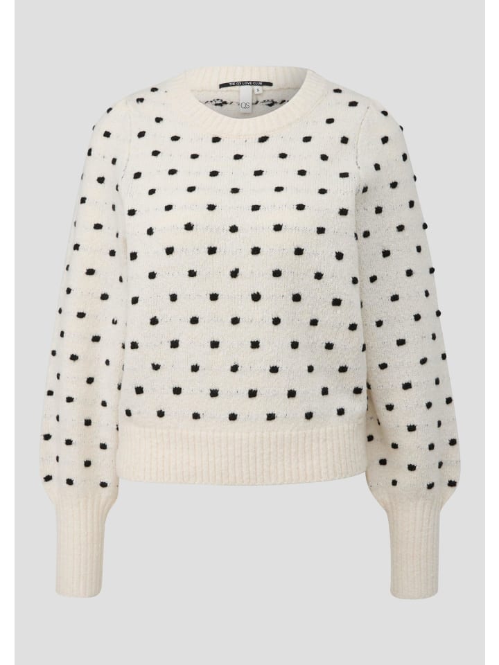 Вязаный свитер в цвете 02X0_cream QS
Вязаный свитер в цвете 02X0_cream QS