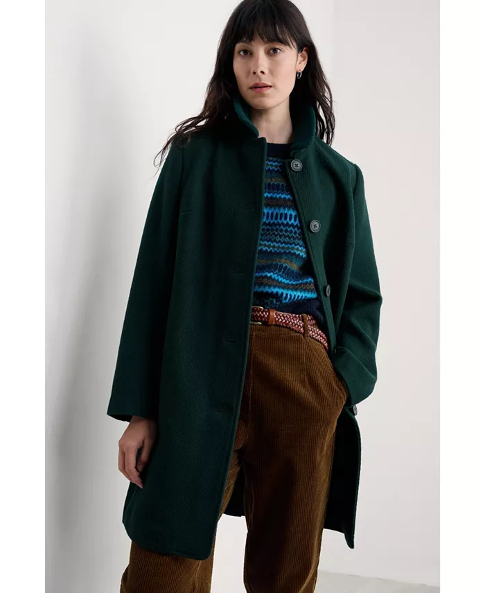 Женское пальто Wood Cabin Seasalt Cornwall, зеленый
Женское пальто Wood Cabin Seasalt Cornwall, зеленый