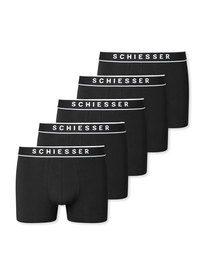 Трусы боксеры Schiesser Trunk 95/5, черный
Трусы боксеры Schiesser Trunk 95/5, черный