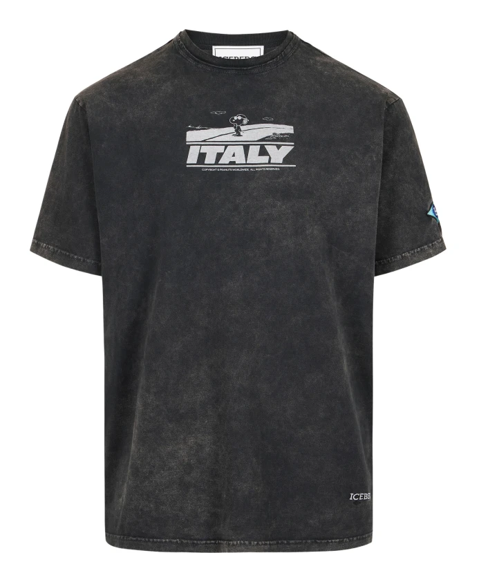 Футболка с изображением персонажей мультфильма «Арахис» Iceberg, черный
Футболка с изображением персонажей мультфильма «Арахис» Iceberg, черный