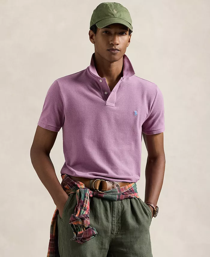 Мужская классическая поло с сетчатой тканью Polo Ralph Lauren, фиолетовый
Мужская классическая поло с сетчатой тканью Polo Ralph Lauren, фиолетовый