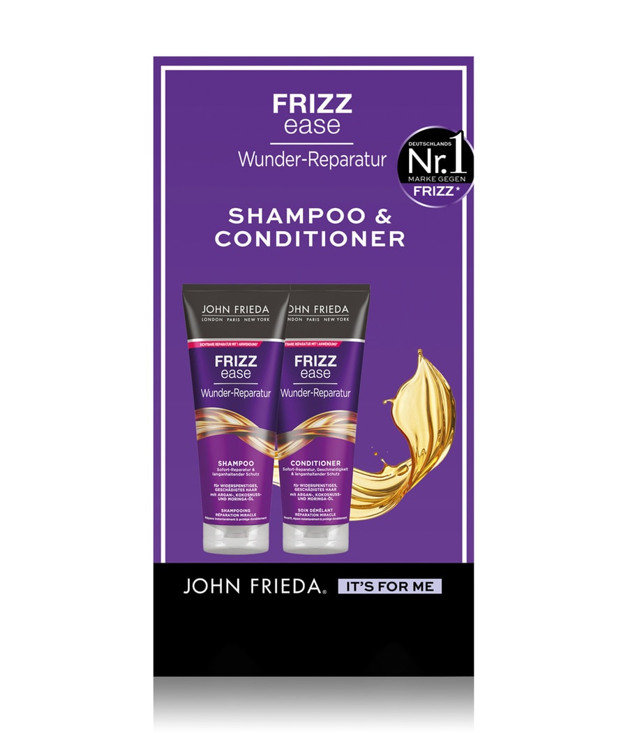 Набор для ухода за волосами JOHN FRIEDA Frizz Ease Wundereparatur, 1 шт.
Набор для ухода за волосами JOHN FRIEDA Frizz Ease Wundereparatur, 1 шт.