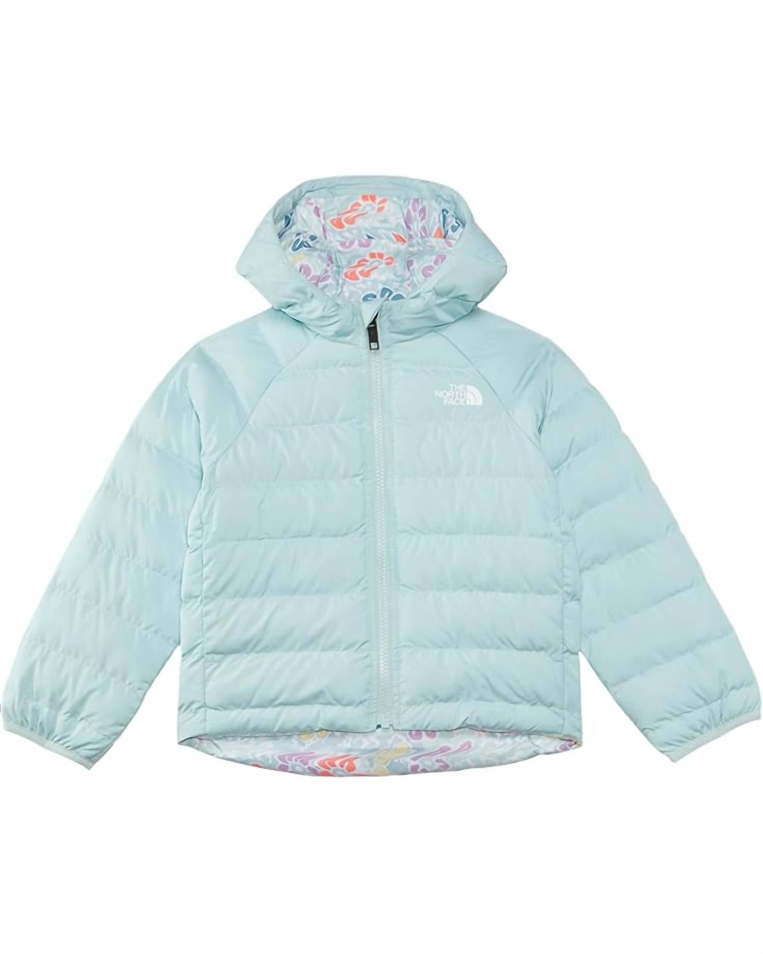 Детская двусторонняя куртка с капюшоном Perrito цвета приглушенной сосны The North Face, цвет muted pine
Детская двусторонняя куртка с капюшоном Perrito цвета приглушенной сосны The North Face, цвет muted pine