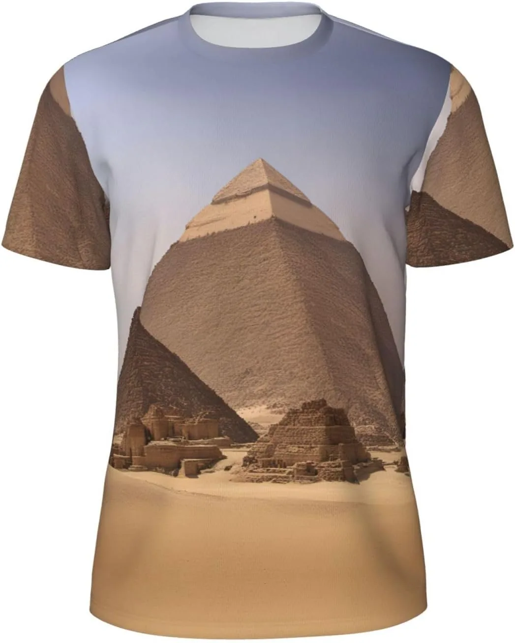 Футболка мужская с принтом "Пирамиды Египта" для спорта и повседневной носки LIXLZH
Футболка мужская с принтом "Пирамиды Египта" для спорта и повседневной носки LIXLZH