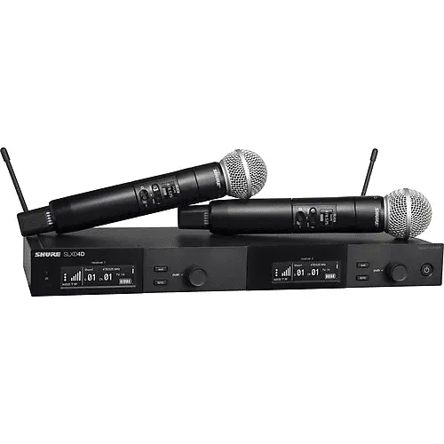 Микрофон Shure SLXD24D/SM58-H55 
Микрофон Shure SLXD24D/SM58-H55