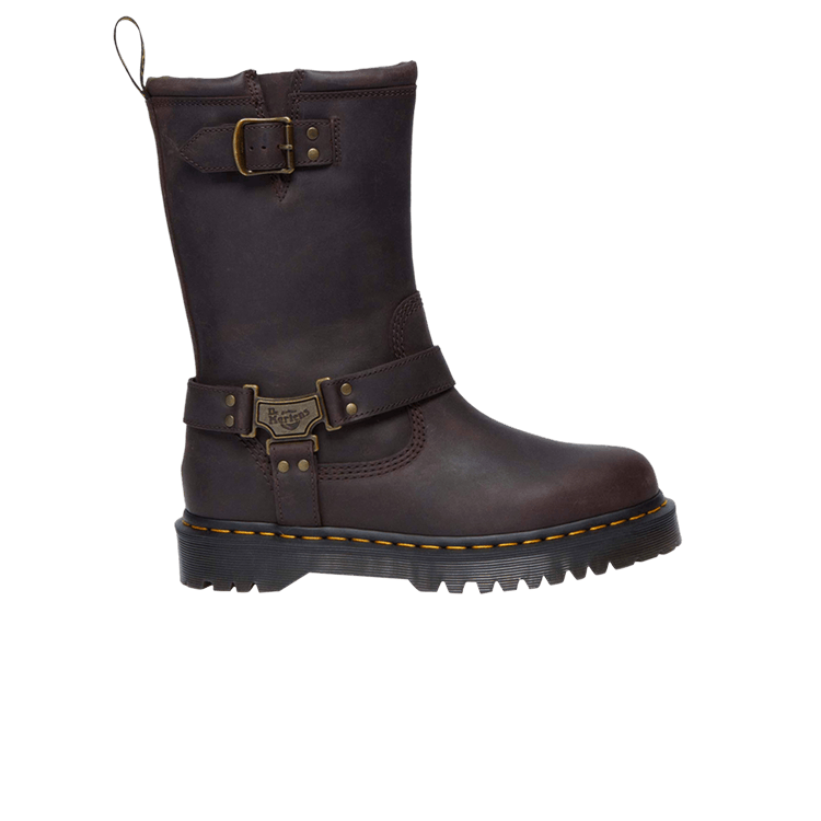 Мужские байкерские ботинки Dr. Martens Anistone кожаные высокие, темно-коричневый
Мужские байкерские ботинки Dr. Martens Anistone кожаные высокие, темно-коричневый