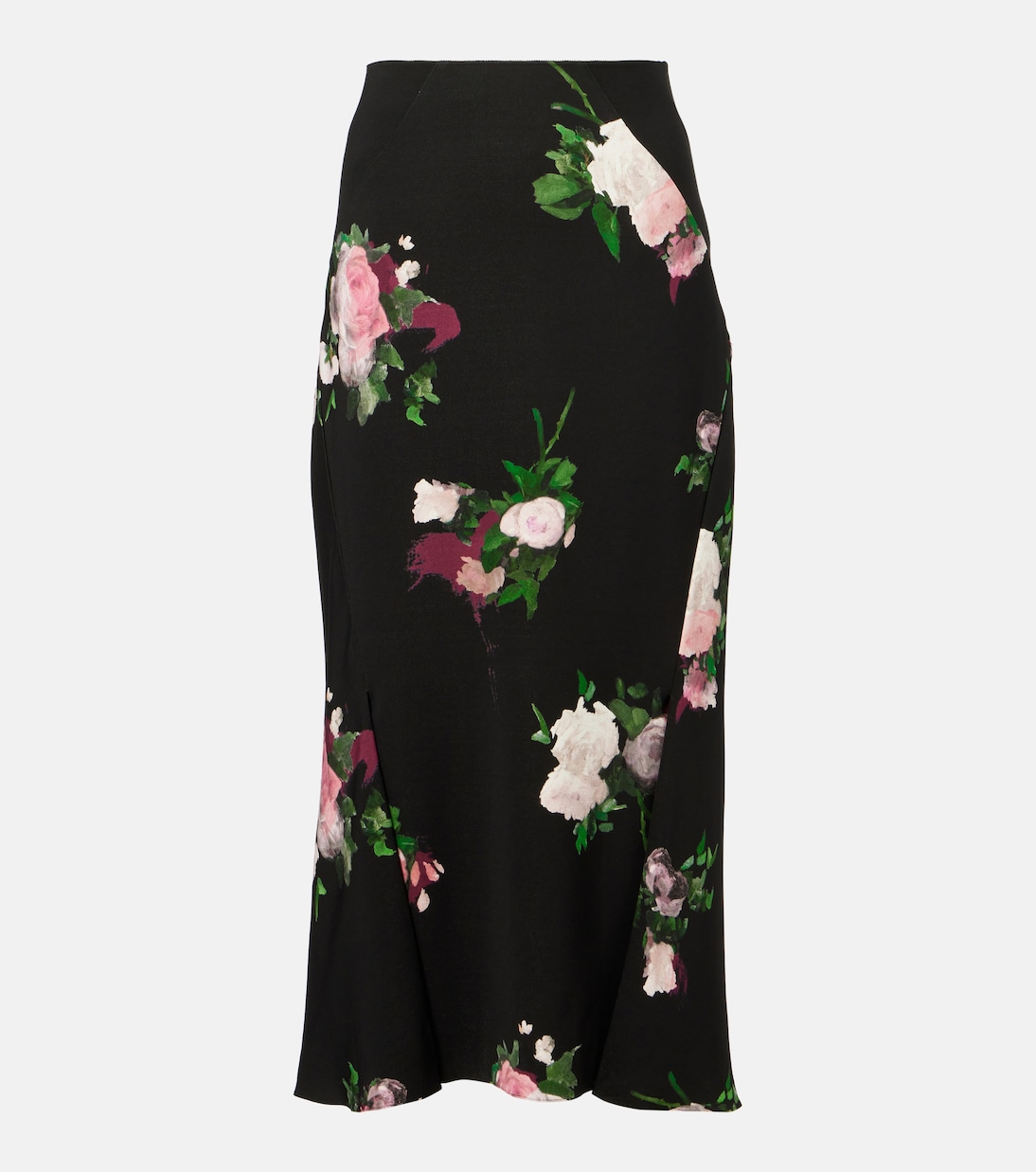 Цветочная миди-юбка Erdem, Painted Rose Bouquet Black
Цветочная миди-юбка Erdem, Painted Rose Bouquet Black