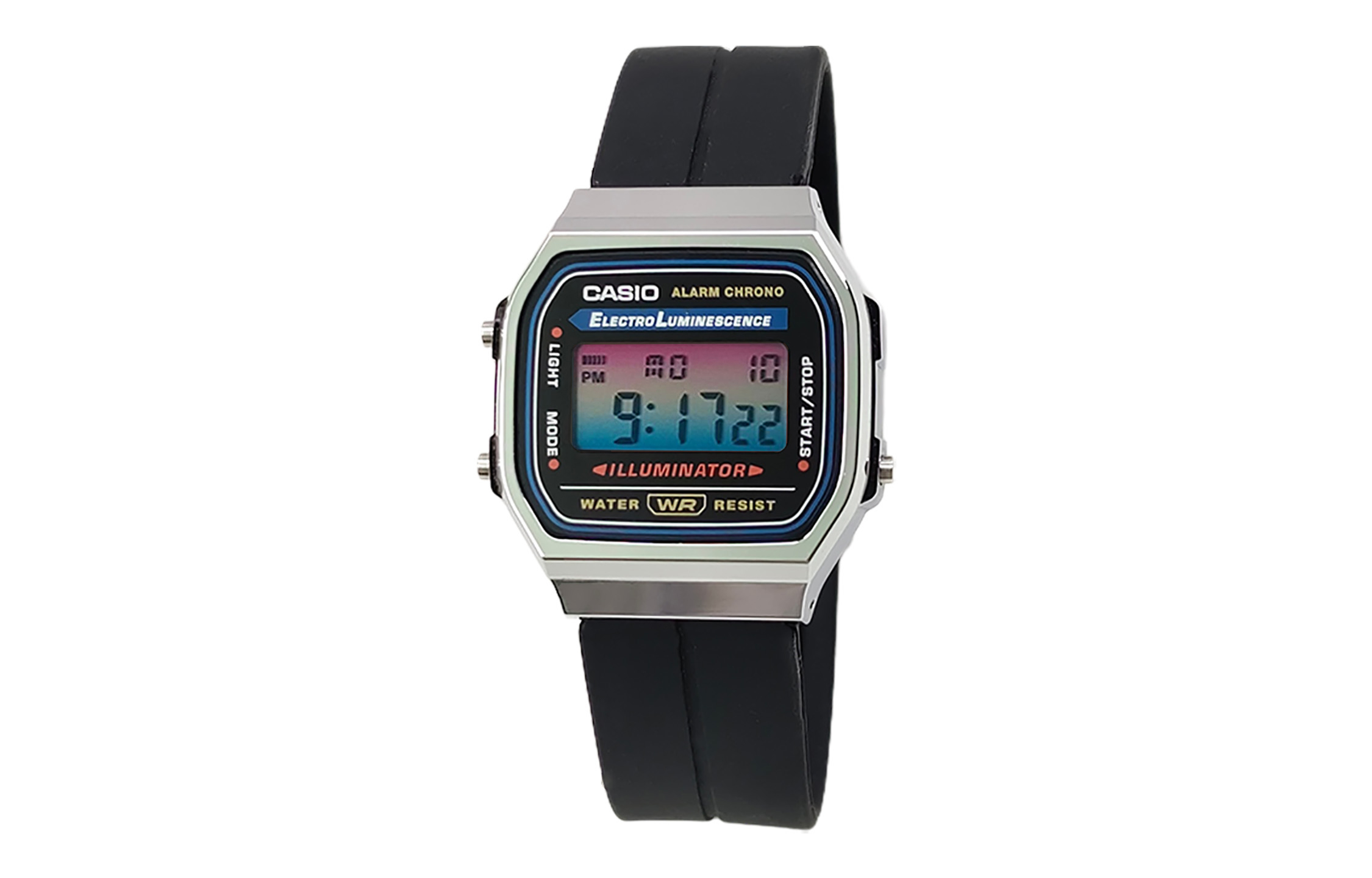 CASIO Кварцевые часы Retrofit Series с силиконовым ремешком, мужские часы с черным циферблатом
CASIO Кварцевые часы Retrofit Series с силиконовым ремешком, мужские часы с черным циферблатом