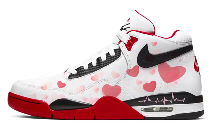 Кроссовки Nike Flight Legacy Vintage Basketball Shoes Men Mid-top White/red, красный 
Кроссовки Nike Flight Legacy Vintage Basketball Shoes Men Mid-top White/red, красный