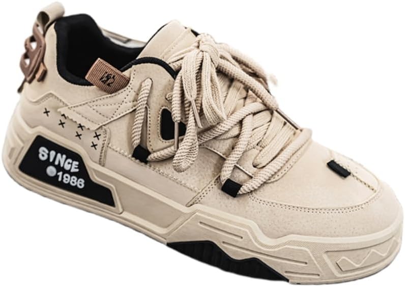 Мужские стильные кроссовки с толстой подошвой и низким верхом - противоскользящие, прочные, удобные и дышащие - подходят для улицы и повседневного использования Fmshi, хаки
Мужские стильные кроссовки с толстой подошвой и низким верхом - противоскользящие, прочные, удобные и дышащие - подходят для улицы и повседневного использования Fmshi, хаки