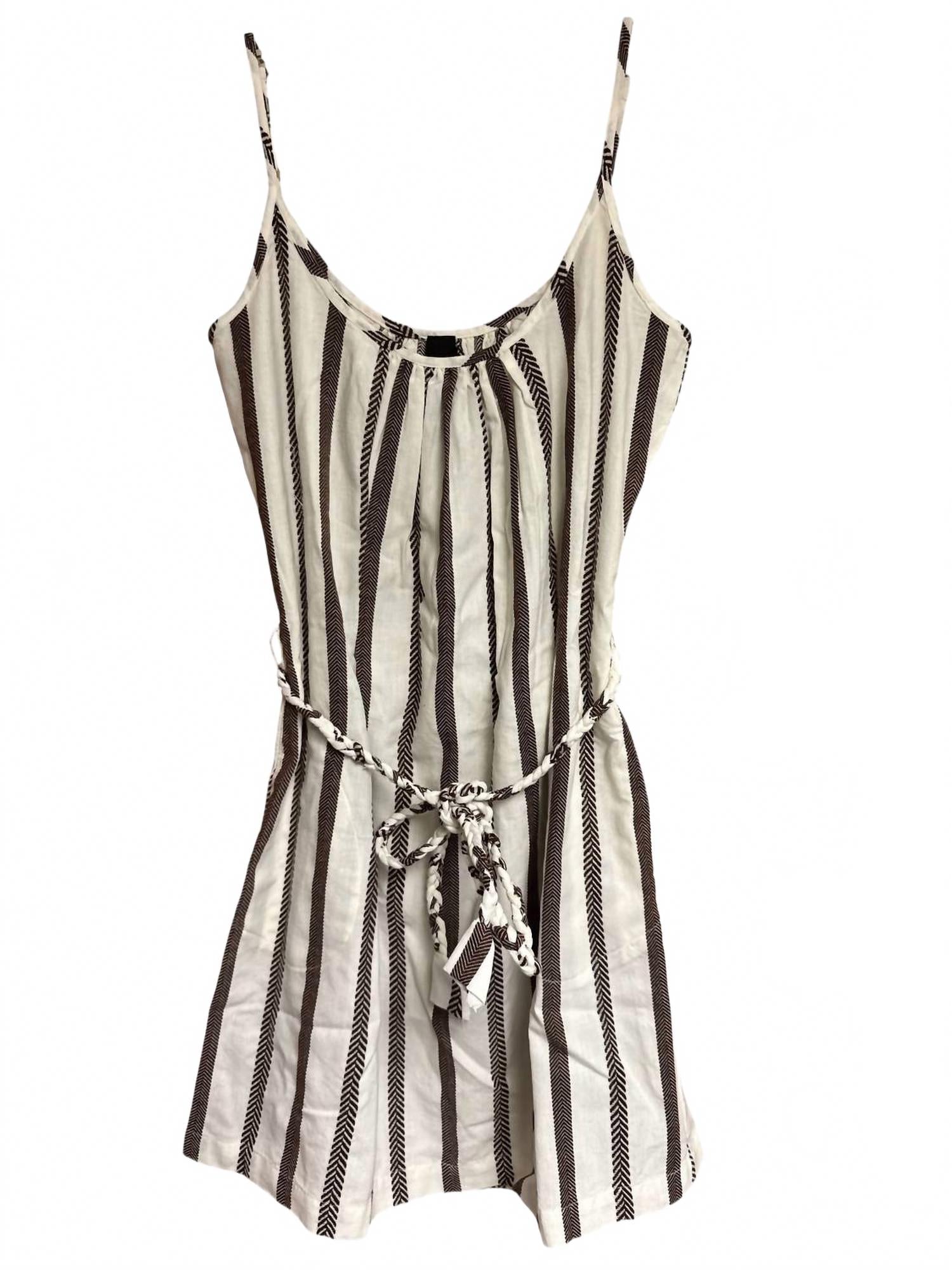 Женское платье-камизол с V-образным вырезом в полоску Тики Bobi, Tiki Stripe
Женское платье-камизол с V-образным вырезом в полоску Тики Bobi, Tiki Stripe