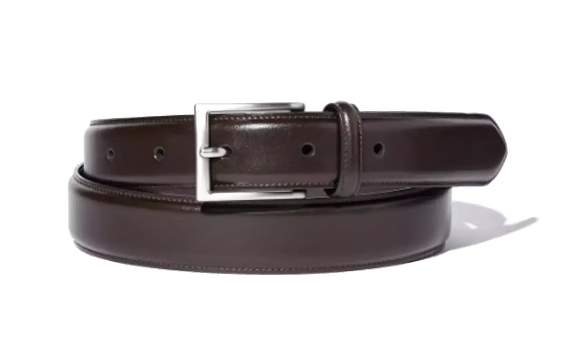 UNIQLO Двухцветный кожаный ремень мужской черно-коричневый шириной 3 см, Umber
UNIQLO Двухцветный кожаный ремень мужской черно-коричневый шириной 3 см, Umber