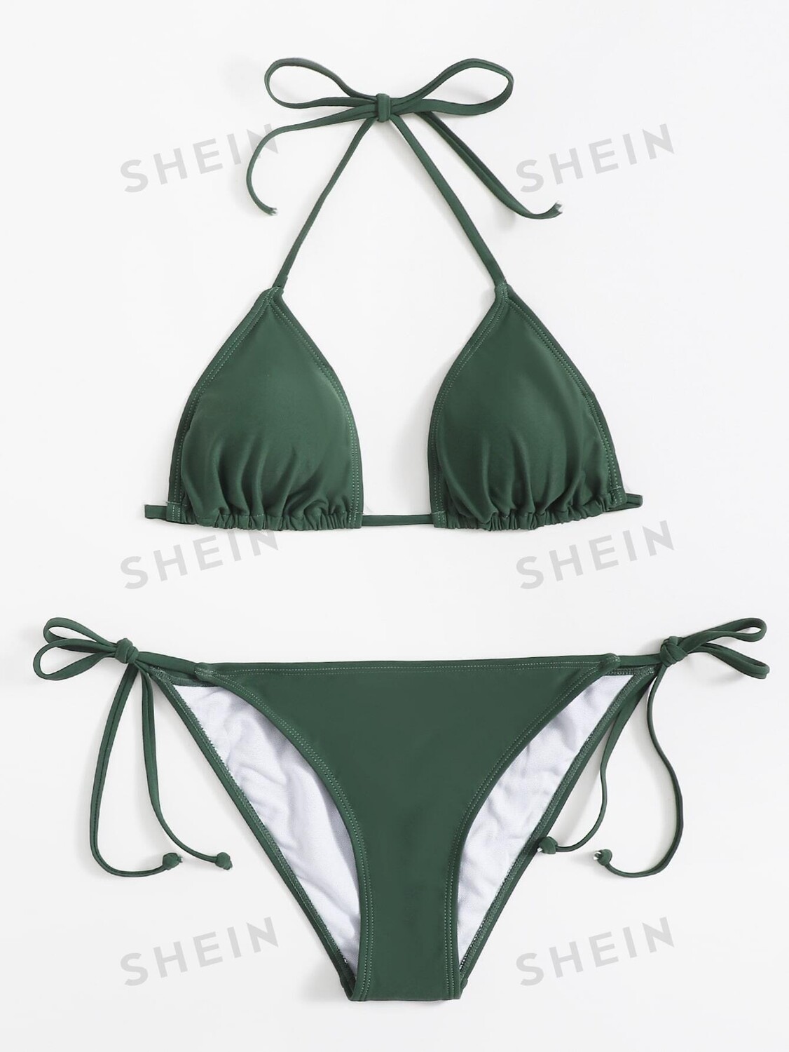 Купальник Shein Swim Vcay с цветочной текстурой и вырезом через шею, темно-зеленый
Купальник Shein Swim Vcay с цветочной текстурой и вырезом через шею, темно-зеленый