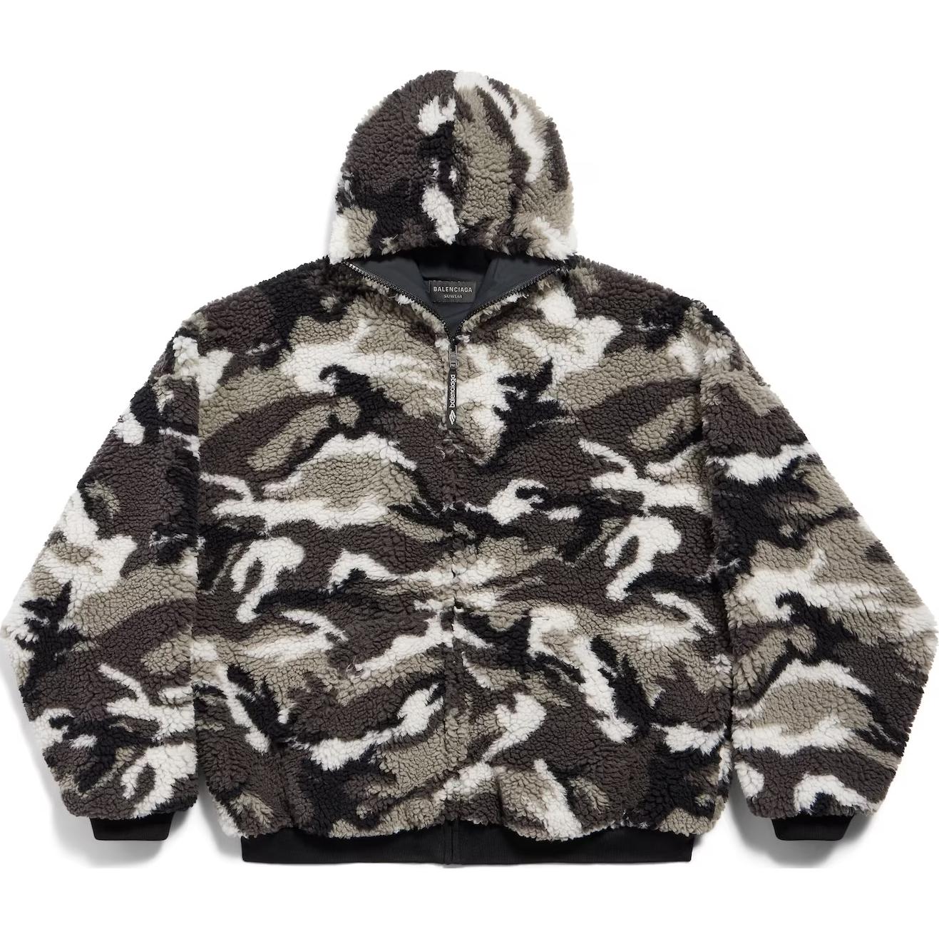 Куртка-комбинезон на молнии с капюшоном для катания на лыжах Balenciaga, серый
Куртка-комбинезон на молнии с капюшоном для катания на лыжах Balenciaga, серый