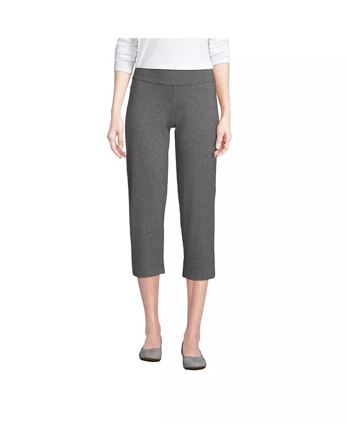 Женские укороченные брюки со средней посадкой и эластичной резинкой на талии «Морская звезда» Lands' End, серый
Женские укороченные брюки со средней посадкой и эластичной резинкой на талии «Морская звезда» Lands' End, серый