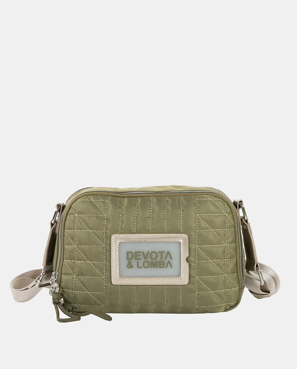 Женская сумка-бандо в цвете хаки Devota & Lomba
Женская сумка-бандо в цвете хаки Devota & Lomba