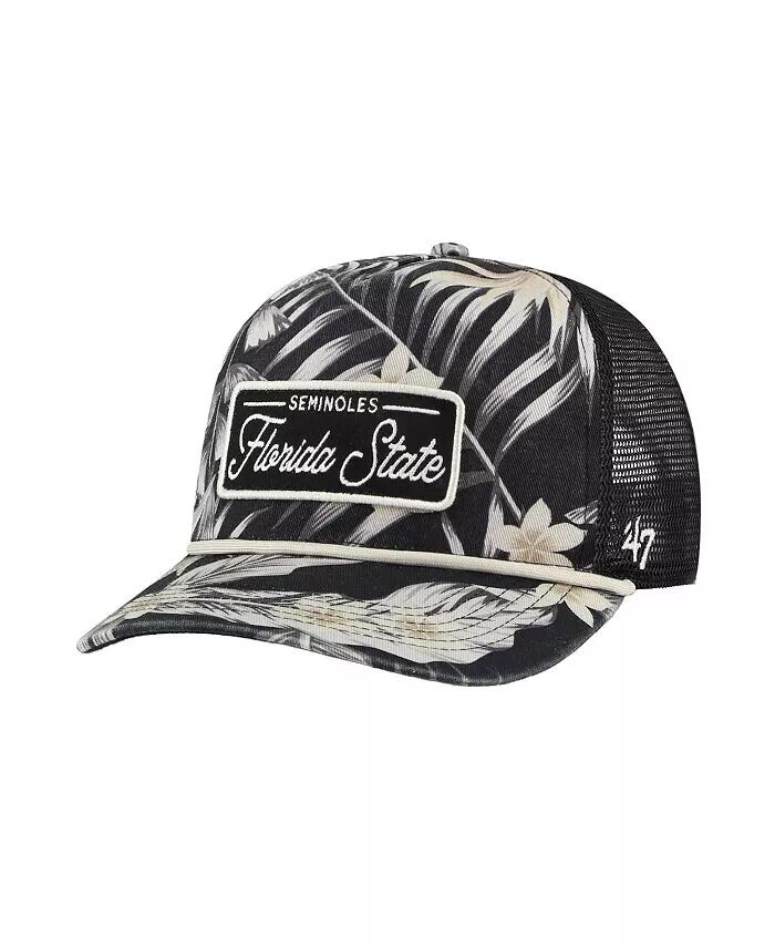 Мужская черная шляпа Florida State Seminoles Tropicalia Hitch Adjustable '47 Brand
Мужская черная шляпа Florida State Seminoles Tropicalia Hitch Adjustable '47 Brand