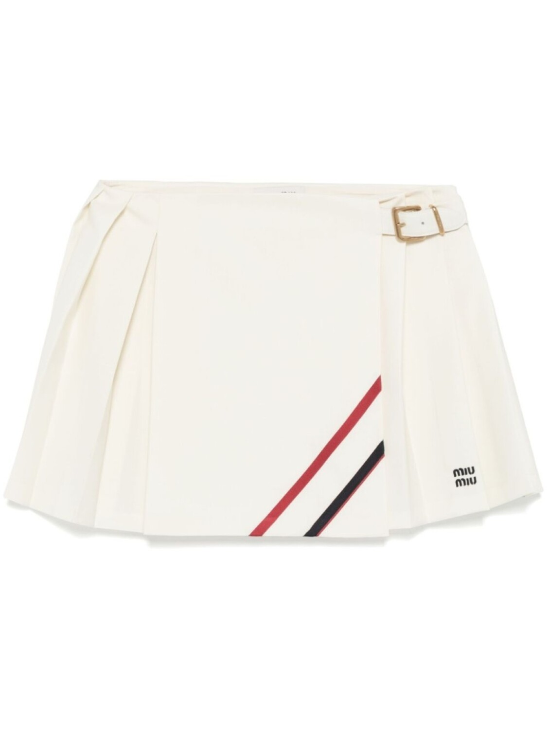 Miu Miu плиссированная мини-юбка, нейтральный
Miu Miu плиссированная мини-юбка, нейтральный