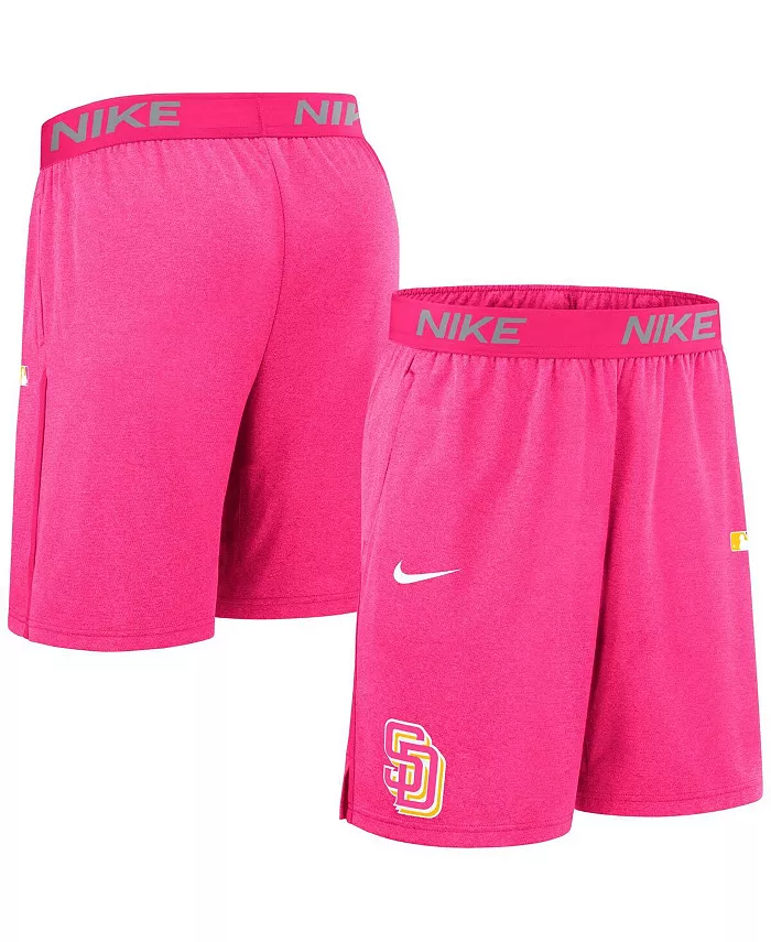 Мужские розовые шорты Performance Knit из коллекции Authentic Collection City Connect команды San Diego Padres Nike
Мужские розовые шорты Performance Knit из коллекции Authentic Collection City Connect команды San Diego Padres Nike