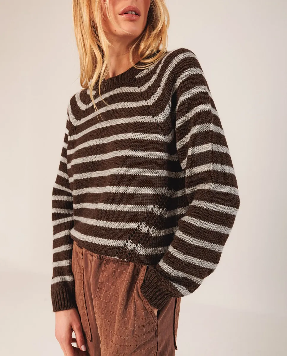 Женский джемпер с длинным рукавом и круглым вырезом Indi & Cold, темно-коричневый
Женский джемпер с длинным рукавом и круглым вырезом Indi & Cold, темно-коричневый