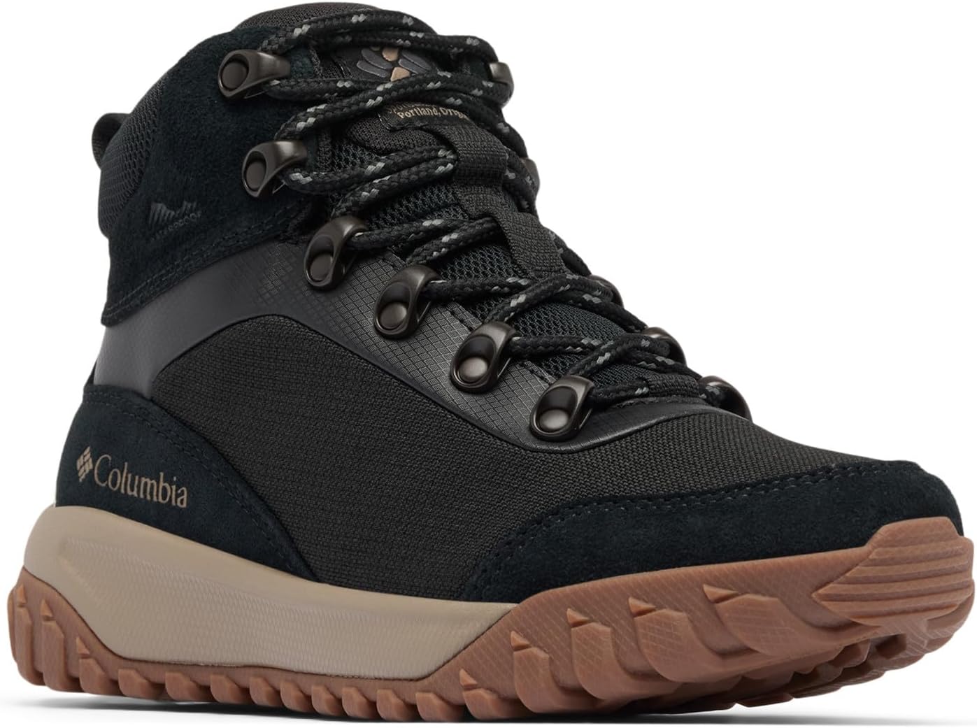 Columbia Women's Burnsider водонепроницаемые треккинговые ботинки, Black/Wet Sand
Columbia Women's Burnsider водонепроницаемые треккинговые ботинки, Black/Wet Sand