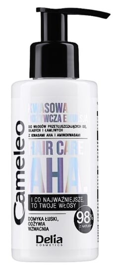 Питательная кислотная эмульсия для слабых и ломких волос, 150 мл Delia Cameleo Hair Care AHA, Delia Cosmetics
Питательная кислотная эмульсия для слабых и ломких волос, 150 мл Delia Cameleo Hair Care AHA, Delia Cosmetics