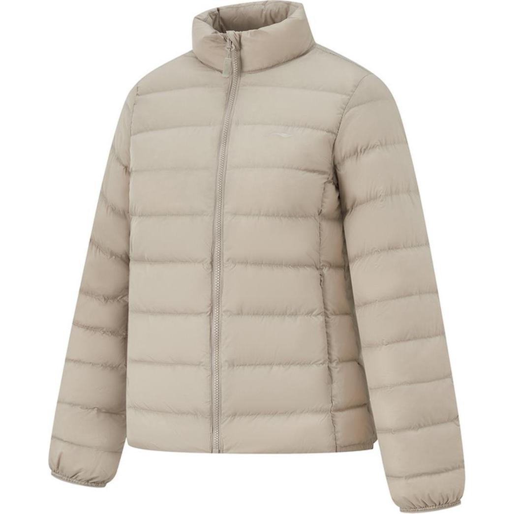 Куртка пуховая LiNing Женская Пыльно-дымчато-серая, Пыльно-серая 
Куртка пуховая LiNing Женская Пыльно-дымчато-серая, Пыльно-серая