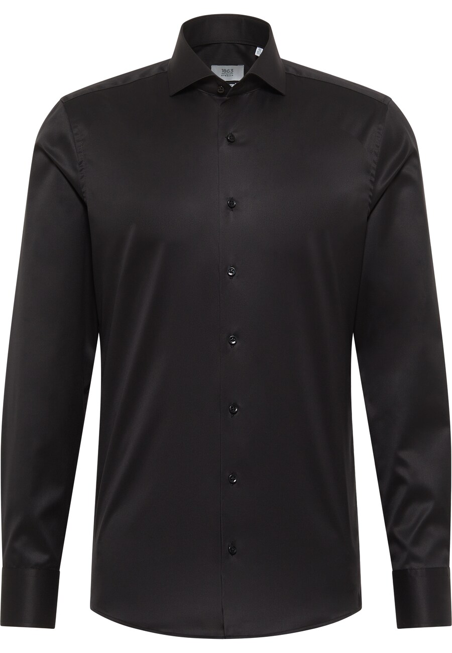 Рубашка делового кроя Slim Fit ETERNA, черный
Рубашка делового кроя Slim Fit ETERNA, черный